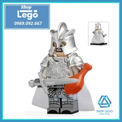 Xếp hình Game of Thrones Kingsguard trong Trò chơi vương quyền Lego Minifigures Koruit KT1019
