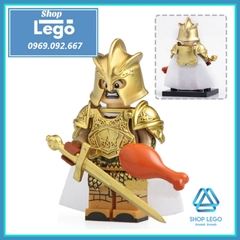 Xếp hình New Game of Thrones Kingsguard Jaime Lannister - Meryn Trant Lego Minifigures Pogo Koruit KT1001