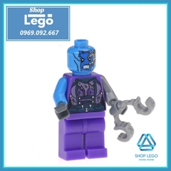 Xếp hình The Guardian of Galaxy Rocket - Star-Lord - Nebula Gamora - Mantis - Drax Yondu Lego Minifigures Pogo PG8044