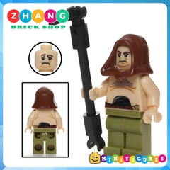 Xếp hình Star Wars Finn - Padawan - K-3PO - Yoda - Gungan - Malakili - Jedi - Leia Lego Minifigures Pogo PG8049