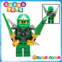 Xếp hình Ninjago Zane - Golden Ninja - Cole - Lloyd - Jay - Kai Lego Minifigures PRCK GA131 136