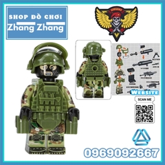 Đồ chơi Xếp hình Lực lượng đặc nhiệm Spetsnaz Alpha Nga tinh nhuệ giỏi nhất thế giới Lego Minifigures Tbstoy Tbs41-46