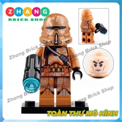 Đồ chơi xếp hình Star Wars binh đoàn Stormtrooper và Shadow Guard Minifigures POGO PG8287