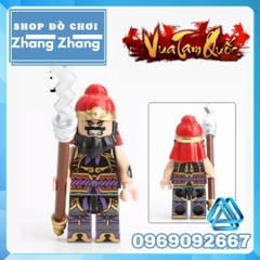 Xếp hình 12 nhân vật Tam Quốc Tào Tháo Quan Vũ Trương Phi Triệu Tử Long Lữ Bố Khổng Minh Lego Minifigures Decool 2030