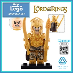 Xếp hình Mô hình tộc tiên Elven Soldiers trong The Lord of the Rings Lego Minifigures Xinh X0315