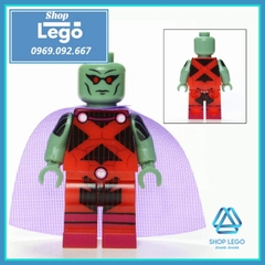 Xếp hình Deathstroke, Martian Manhunter, Flash Siêu anh hùng DC Comics Lego Minifigures POGO PG8211