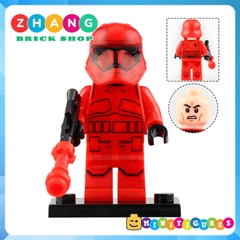 Xếp hình Star Wars Death Star Gunner - Kazuda Xiono - Knight of Ren Sith Trooper - Elrik Vonreg Lego Minifigures WM6083