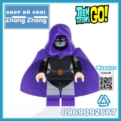 Xếp hình Young Justice League Teen Titans Robin - Cyborg - Beast Boy
- Starfire
- Raven Lego Minifigures Kopf KF6049