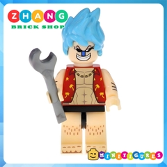 Xếp hình One Piece Portgas Sabo Shanks Roronoa Sanji Usopp Franky
Tony Chopper Crocodile Lego Minifigures Kopf KF6037