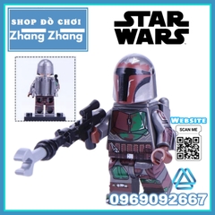 Xếp hình Star Wars lính Mandalorians tinh nhuệ mới nhất 2020 Lego Minifigures WM6085