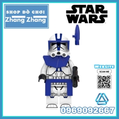 Đồ chơi xếp hình Star Wars Storm Clone Trooper Minifigures POGO PG8293
