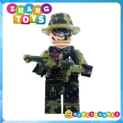 Xếp hình lính đặc nhiệm biệt kích rừng Falcon Columbia Lego Minifigures Sembo SB11101