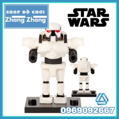 Đồ chơi xếp hình Star Wars mô hình Sentry Droid Minifigures Koruit XP403