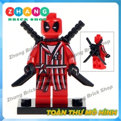 Xếp hình Batman - Vixen - Joker - Hamburglar Dormammu Captain Avalon Deadpool Spider-Man Lego Minifigures POGO PG8084