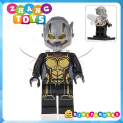 Xếp hình Ant Man & The Wasp Người kiến Luis - Hank Pym - Janet Van Dyne - Goliath Lego Minifigures Xinh X0224