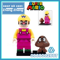 Xếp hình Super Mario nấm lùn mới nhất 2021 Lego Minifigures Kopf KDL805