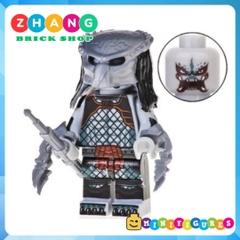 Xếp hình Predator vs Alien Cuộc chiến dưới chân tháp cổ mới nhất 2020 Lego Minifigures POGO PG8254