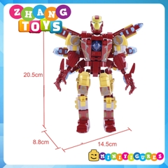 [427 hình] Xếp hình Bộ Iron man Hulkbuster MK85 mới nhất 2019 Avengers Endgame Lego Minifigures Xinh X9009 xh9009
