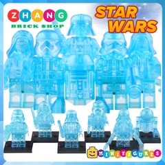 Xếp hình Star Wars Darth Vader - Stormtrooper - Emperor Palpatine - Darth Revan - R2-D2 Lego Minifigures Xinh X0287