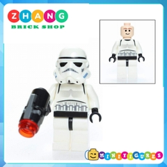 Xếp hình Star Wars gồm General Grevious - Pong Krell - Hera - Jedi - Stormtrooper Lego Minifigures Lele C032 039