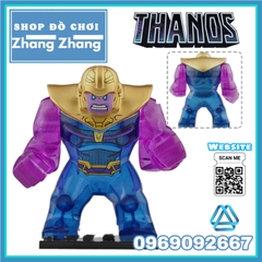 Xếp hình Thanos Crystal trong suốt Avengers Infinity War Vũ trụ Marvel Lego Minifigures Xinh EG127