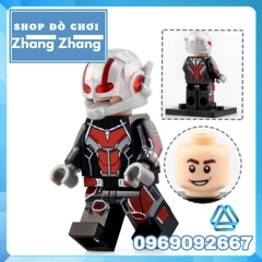 Đồ chơi Xếp hình Iron Man MK85 War Machine - Ant Man - Clint Barton Ronin - Happy Hogan Lego Minifigures Xinh X0265