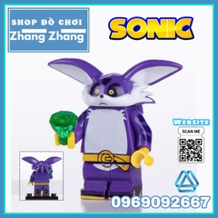 Xếp hình Sonic Ray - Rabbit - Big the Cat - Charmy Bee - Tikal - Dr. Eggman - Blaze - Storm Lego Minifigures WM6087