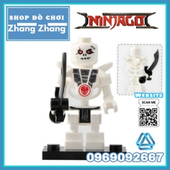 Xếp hình Ninjago tộc xương Chopov - Kruncha - Nuckal - Frakjaw - Whyplash - Krazi Lego Minifigures Lele A041 048