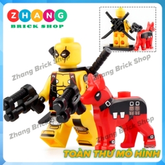 Xếp hình Deadpool siêu anh hùng Marvel Lego Minifigures Koruit KT1030