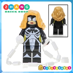 Xếp hình Whiplash - Spider-Girl - Tarantula - Paladin - Ultimate Deadpool Siêu anh hùng Lego Minifigures POGO PG8057