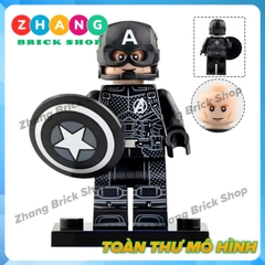 Xếp hình Captain America tuyển tập mới nhất Lego Minifigures Koruit KT1031