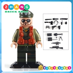 Xếp hình Bộ đội Việt Nam Việt Cộng chống Mỹ cứu nước 1975 đi kèm rất nhiều phụ kiện vũ khí Lego Minifigures DIY D71010