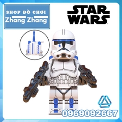 Đồ chơi xếp hình Star Wars Clone Trooper Dogma chiến tranh giữa các vì sao Minifigures WM6126