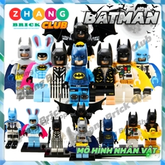 Mô hình nhân vật người dơi Batman Robin quà tặng trang trí bánh sinh nhật gotham POGO PG8047 Zhang Brick Shop