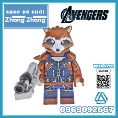 Xếp hình Avengers Endgame - Infinity War siêu anh hùng Marvel Lego Minifigures Kopf KF6091