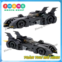 [366 hình] Xếp hình Batman siêu xe Batmobile phiên bản Limited Edition Lego Minifigures 8228