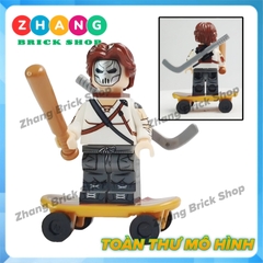 Xếp hình Ninja rùa teenage mutant ninja turtles gồm Leonardo - Raphael - Donatello Lego Minifigures Kopf KF6125