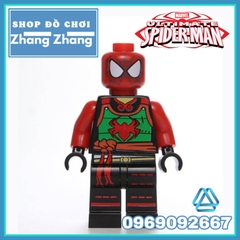 Xếp hình Samurai Spider-Man Marvel siêu anh hùng Lego Minifigures WM370