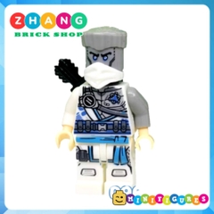 Đồ chơi xếp hình Ninjago Kai Zane Cole Lloyd Jay đại chiến Thunder Keeper trong Ngôi làng rừng xanh Minifigures