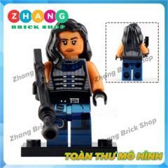 Xếp hình Star Wars Mandalorian and Rise of Skywalker Dameron Mando Sith Trooper Cara Dune Raider Lego Minifigures G0001