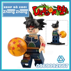 Xếp hình Dragon Ball Goku - Android 17 - Tien Shinhan - Krillin - Bardock Lego Minifigures Koruit KT1009