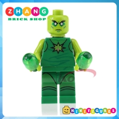 Xếp hình Forge - Domino - Omega Red - Sunfire - Radioactive Man- Pyro- Ripclaw- Union Jack Lego Minifigures POGO PG8082