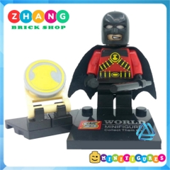 Xếp hình Hawkeye Galactus Robin Cyborg Jean Grey Deadpool Nova Marvel Siêu anh hùng Lego Minifigures Sy sy258