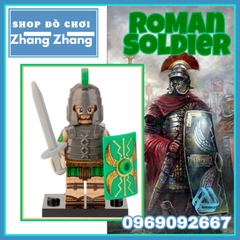 Đồ chơi xếp hình Bộ binh binh đoàn La Mã Roman Mô hình Minifigures Xinh X0320 XH1771