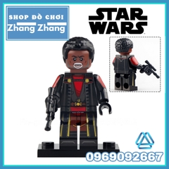 Đồ chơi xếp hình Star Wars gồm Peli Motto - Fennec Shard - Boba Fett - Greef Karga - Jango Fett Minifigures WM6122