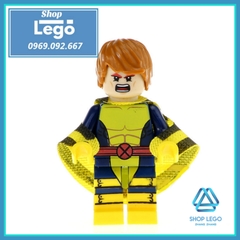 Xếp hình Thành phố Gotham Batman, Harley Quinn, Banshee, Condiment King Lego Minifigures POGO PG8100