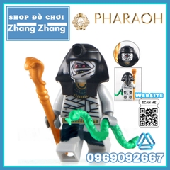 Đồ chơi Xếp hình Thần Anubis và Pharaoh đại chiến xác ướp Ai Cập Mummy Minifigures KL9006