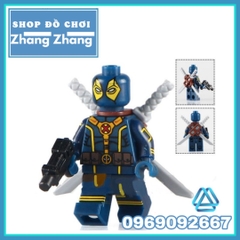Xếp hình SPIDER MAN BATMAN X-Men Deadpool Cyclops Quasar Azrael Red Lantern Atom Mary Jane Lego Minifigures POGO pg8056