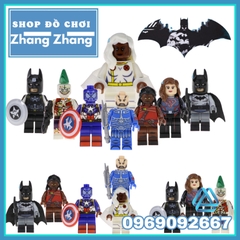 Xếp hình siêu anh hùng Marvel Batman X men Lego Minifigures Pogo PG8124