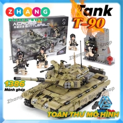 Đồ chơi xếp hình xe tăng T90 Tank Scorpio Decepticon Tank Army Tiger Minifigures Xingbao XB06015